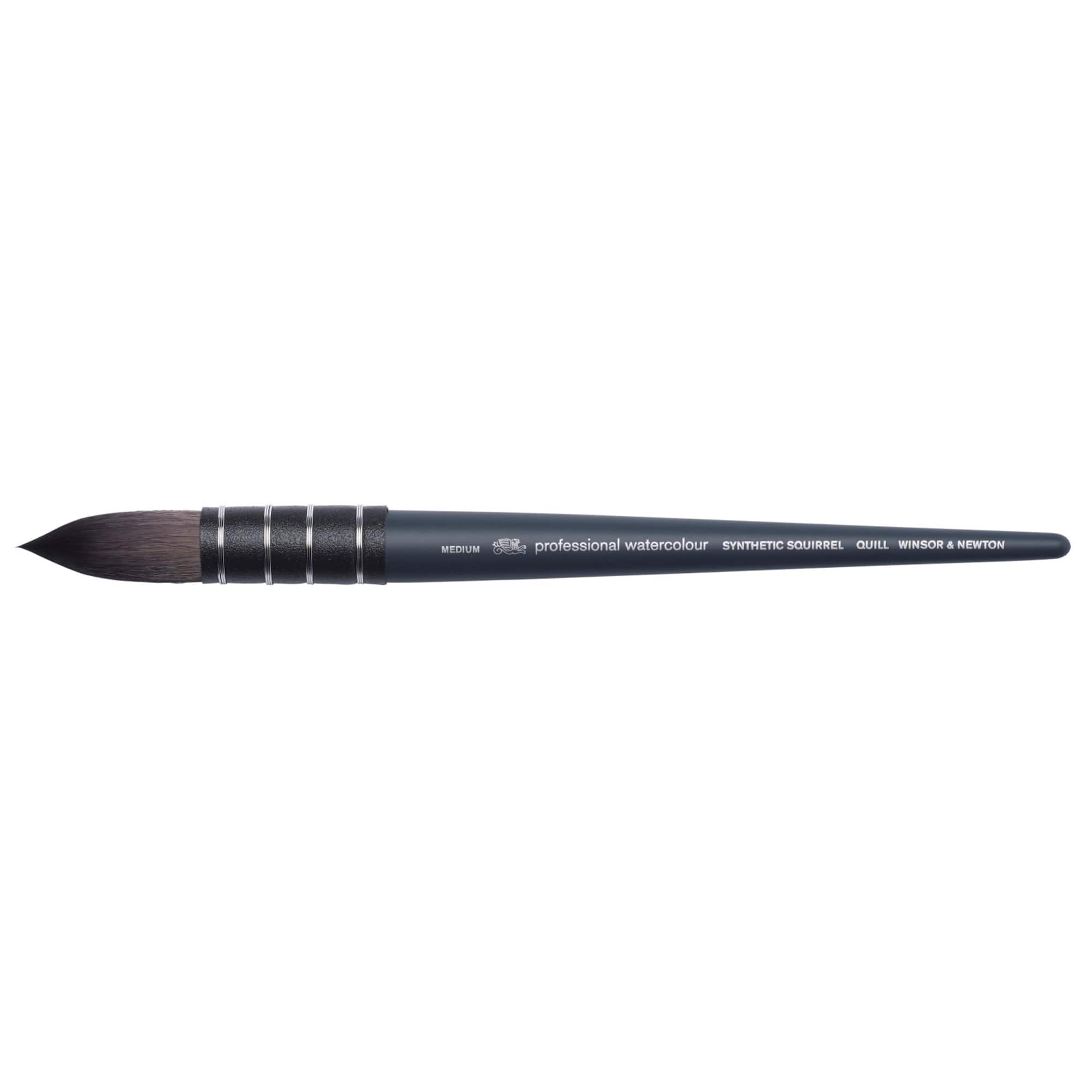 Winsor & Newton™ Professional Watercolor Synthetic Quill Brush, Medium